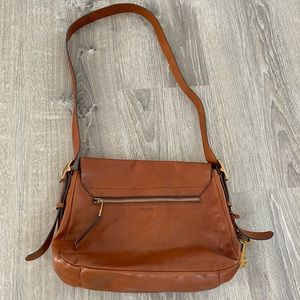 Leather Fossil crossbody